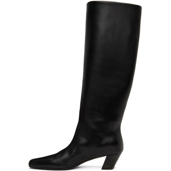  Marsell Black Pannelletto Invernale Tall Boots 222349F115008