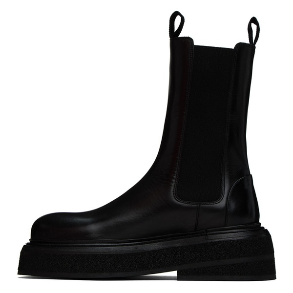  Marsell Black Zuccone Boots 232349F113001
