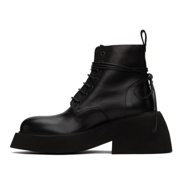 Marsell Black Microne Ankle Boots 221349F113012