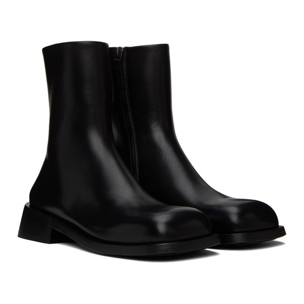  Marsell Black Tello Boots 232349F113058