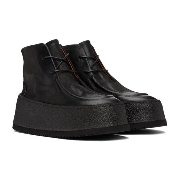  Marsell Black Parapana Boots 232349F113043