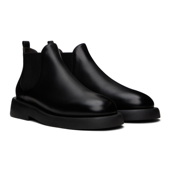  Marsell Black Gomme Gommello Ankle Boots 231349F113001