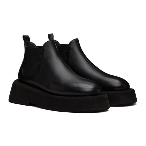  Marsell Black Gommellone Chelsea Boots 222349F113012