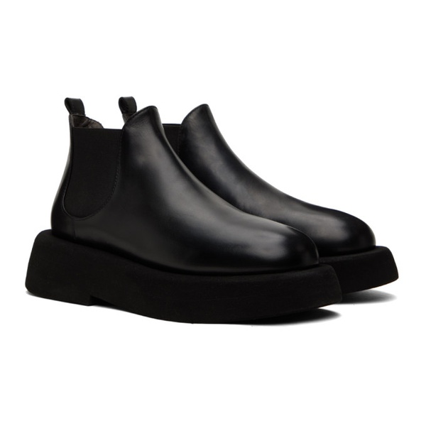  Marsell Black Gomme Gommellone Chelsea Boots 232349F113012