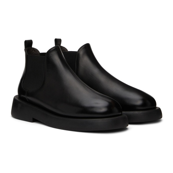 Marsell Black Gommello Chelsea Boots 222349F113010