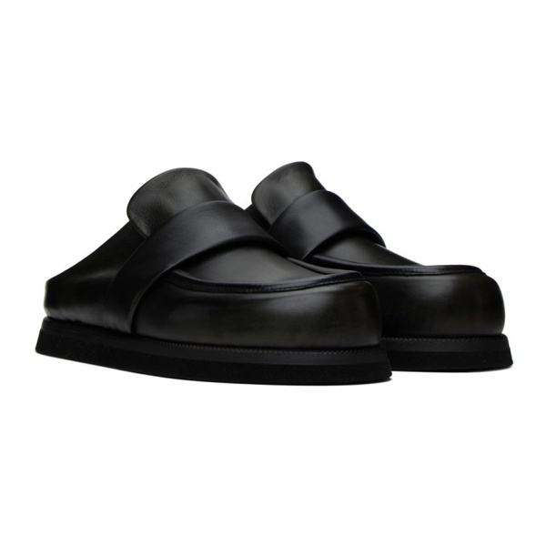  Marsell Black Accom Loafers 232349F121014