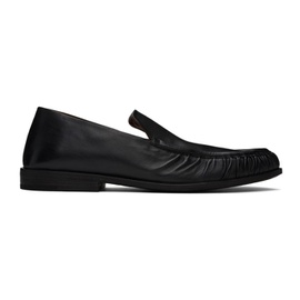 Marsell Black Gathered Loafers 242349M231006