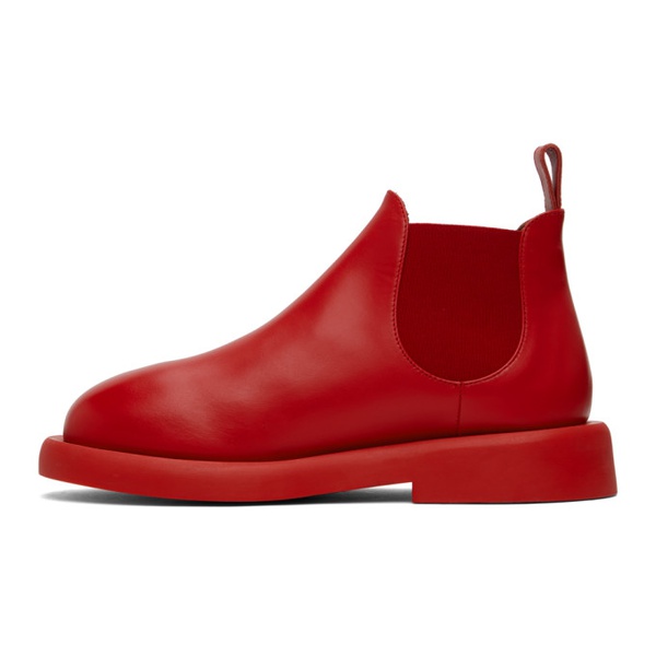  Marsell Red Gomme Gommello Chelsea Boots 232349M223012
