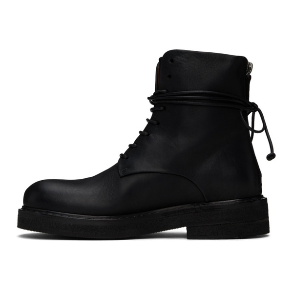  Marsell Black Parrucca Boots 242349F113014