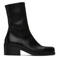 Marsell Black Cassello Boots 242349F113009