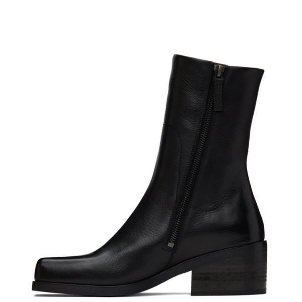  Marsell Black Cassello Boots 242349F113009