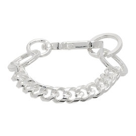 마틴 알리 Martine Ali Silver Curb Chain Bracelet 232153M142003
