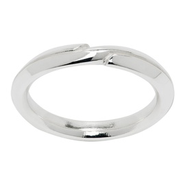 마틴 알리 Martine Ali Silver Splyt Ring 241153M147001