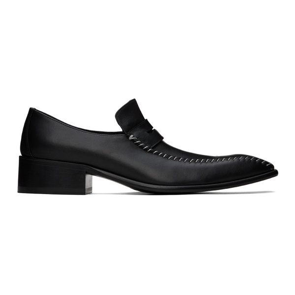  마틴 로즈 Martine Rose Black Snout Stitch Loafers 241892M231002