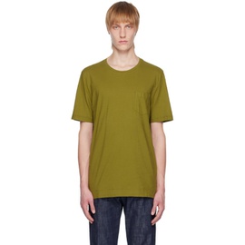 마시모 알바 Massimo Alba Green Panarea T-Shirt 231846M213000