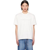 마스터마인드 재팬 Mastermind JAPAN White Reflective Skull T-Shirt 241563M213003