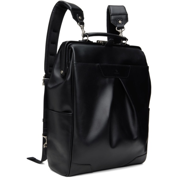  Master-piece Black Tact Leather Backpack 241401M166001