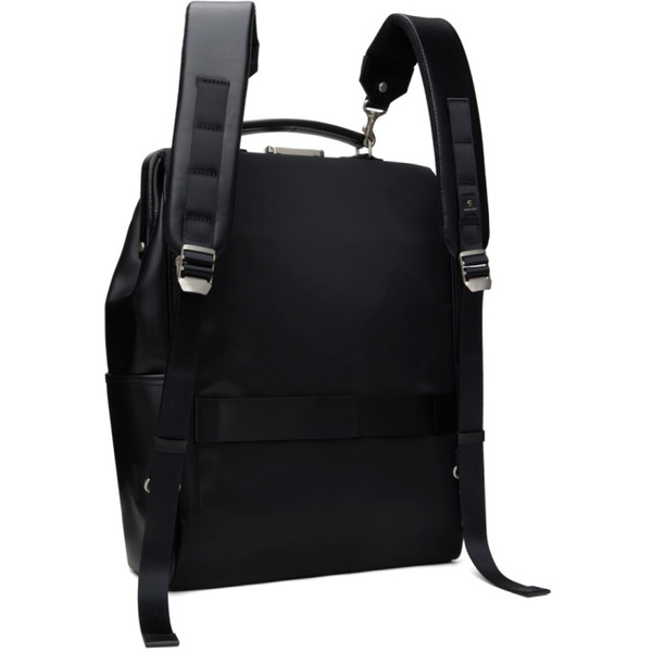  Master-piece Black Tact Leather Backpack 241401M166001