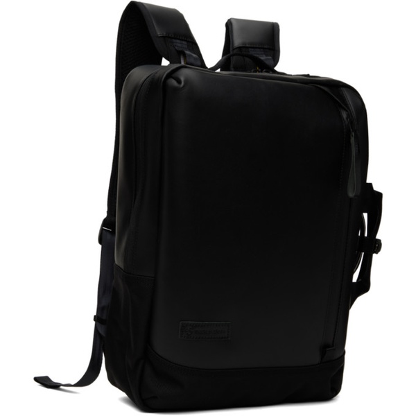  Master-piece Black Slick 2Way Backpack 241401M166029