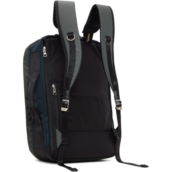  Master-piece Gray & Navy Potential 2Way Backpack 241401M166044