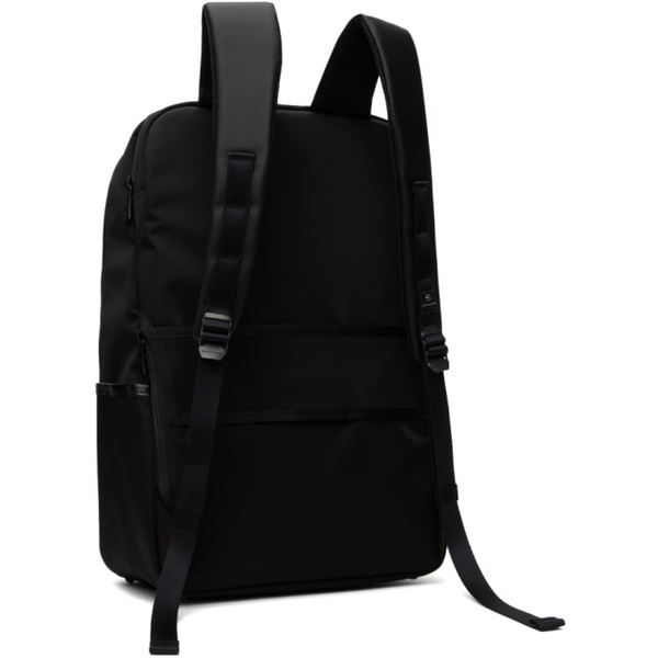 Master-piece Black Progress Coating Ver. Backpack 241401M166009