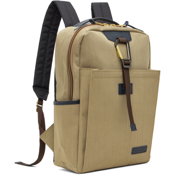  Master-piece Beige Link Backpack 241401M166026