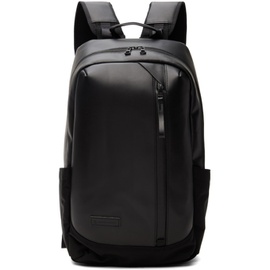 Master-piece Black Slick Leather Backpack 232401M166032
