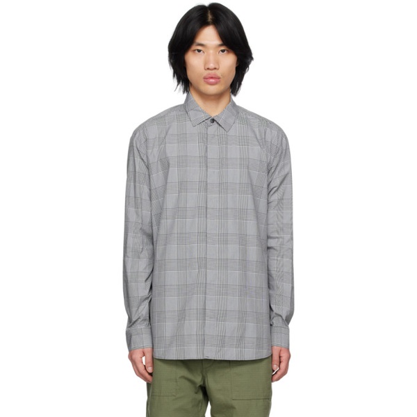  Master-piece Gray Check Shirt 231401M192000