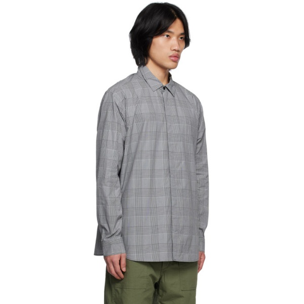  Master-piece Gray Check Shirt 231401M192000