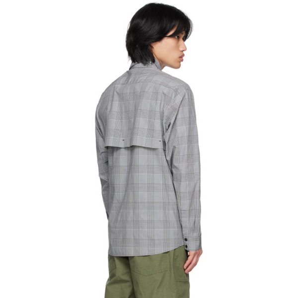  Master-piece Gray Check Shirt 231401M192000