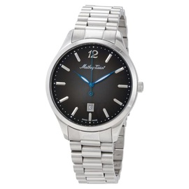 Mathey-Tissot MEN'S Urban Stainless Steel Black Dial Watch H411MAN