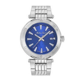 Mathey-Tissot MEN'S Neptune Stainless Steel Blue Dial Watch H912ABU