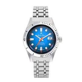 Mathey-Tissot MEN'S Mergulhador Stainless Steel Blue Dial Watch MRG1