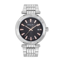 Mathey-Tissot MEN'S Neptune Stainless Steel Black Dial Watch H912RRN