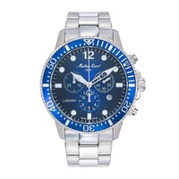 Mathey-Tissot MEN'S Lagoon Chronograph Stainless Steel Blue Dial Watch H123CHABU