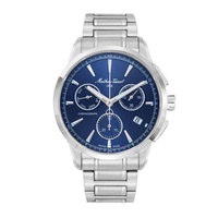 Mathey-Tissot MEN'S Lancelot Chronograph Stainless Steel Blue Dial Watch H198CHABU