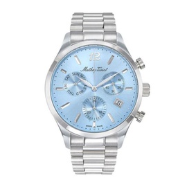 Mathey-Tissot MEN'S Urban Chrono Chronograph Stainless Steel Blue Dial Watch H411CHASKY