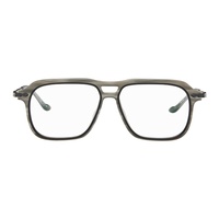 마츠다 Matsuda Black & Gray M2062 Glasses 242167M133025