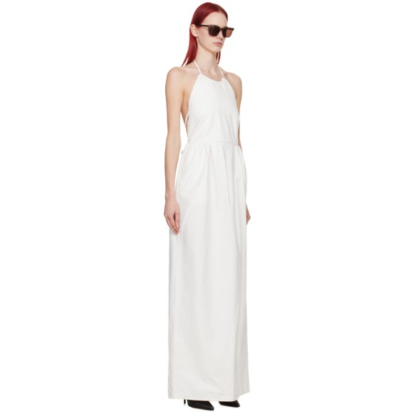  맥스마라 Max Mara White Europa Maxi Dress 241132F055001