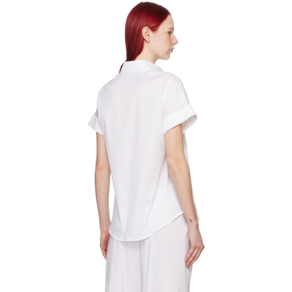  맥스마라 Max Mara White Oriana Shirt 241118F109013