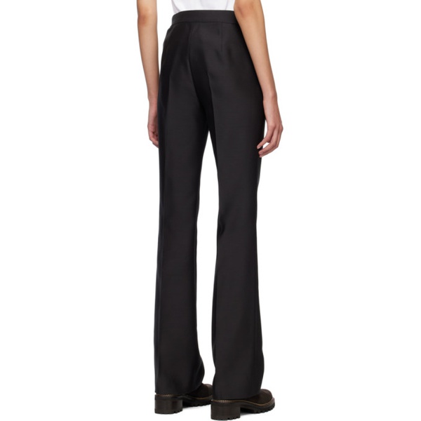  맥스마라 Max Mara Black Zelia Trousers 231118F087018