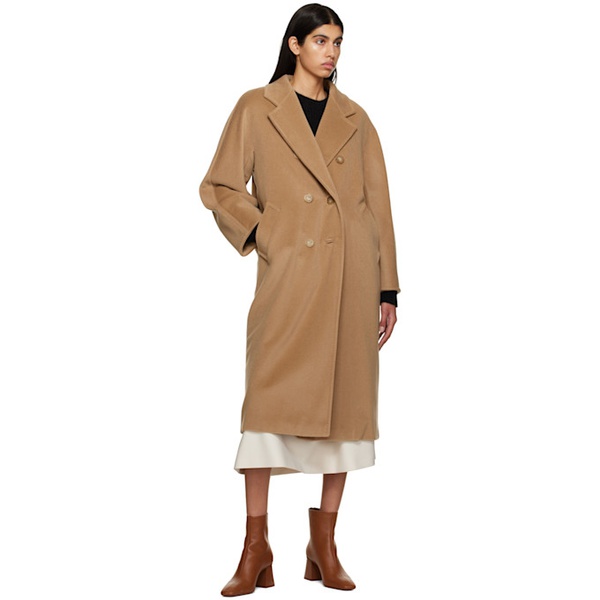  맥스마라 Max Mara Taupe Madame Coat 231118F059047