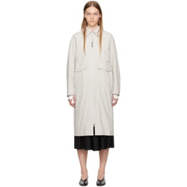 막스 마라 레저 맥스마라 Max Mara Leisure 오프화이트 Off-White Algebra Coat 241265F063009