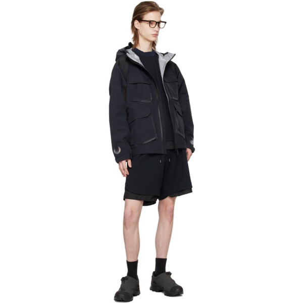  Meanswhile Navy Easy Shorts 241699M193005