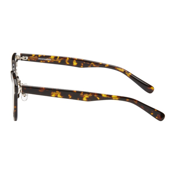  Meanswhile Brown Flip-Up Transition Color Glasses 241699M133000