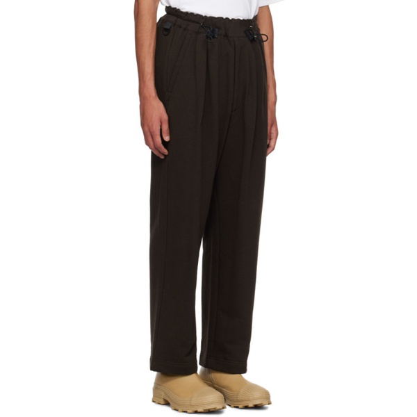  Meanswhile Brown Fatigue Trousers 232699M191004