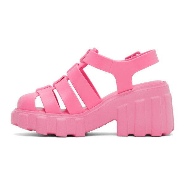  Melissa Pink Megan Heeled Sandals 241356F125015
