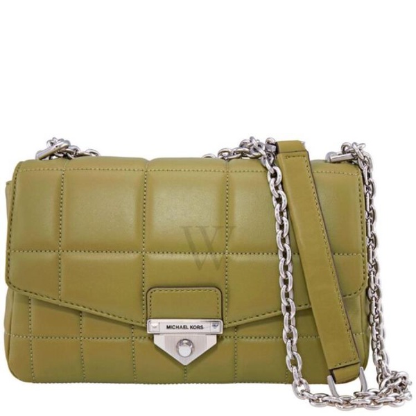 마이클 코어스 Michael Kors Olive Green Shoulder Bag 30F0S1SL3L-390