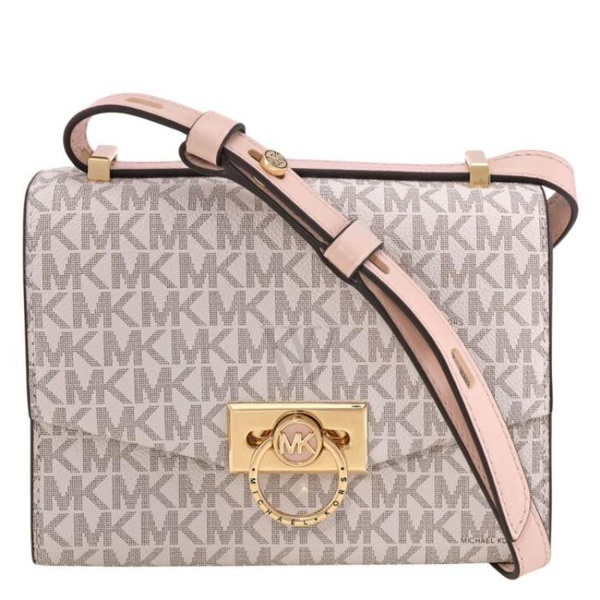 마이클 코어스 Michael Kors Vanilla/Soft Pink Crossbody 32F0G1HC0B-173