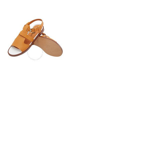  Michel Vivien Ladies Brown Taor Leather Sandals 2211032